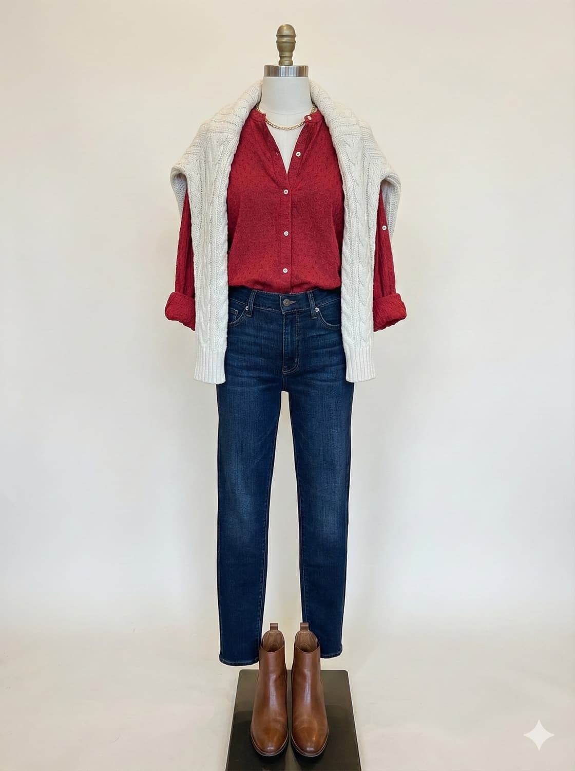 Lauren Ralph Lauren1코튼 펀칭 셔츠 상품이미지3