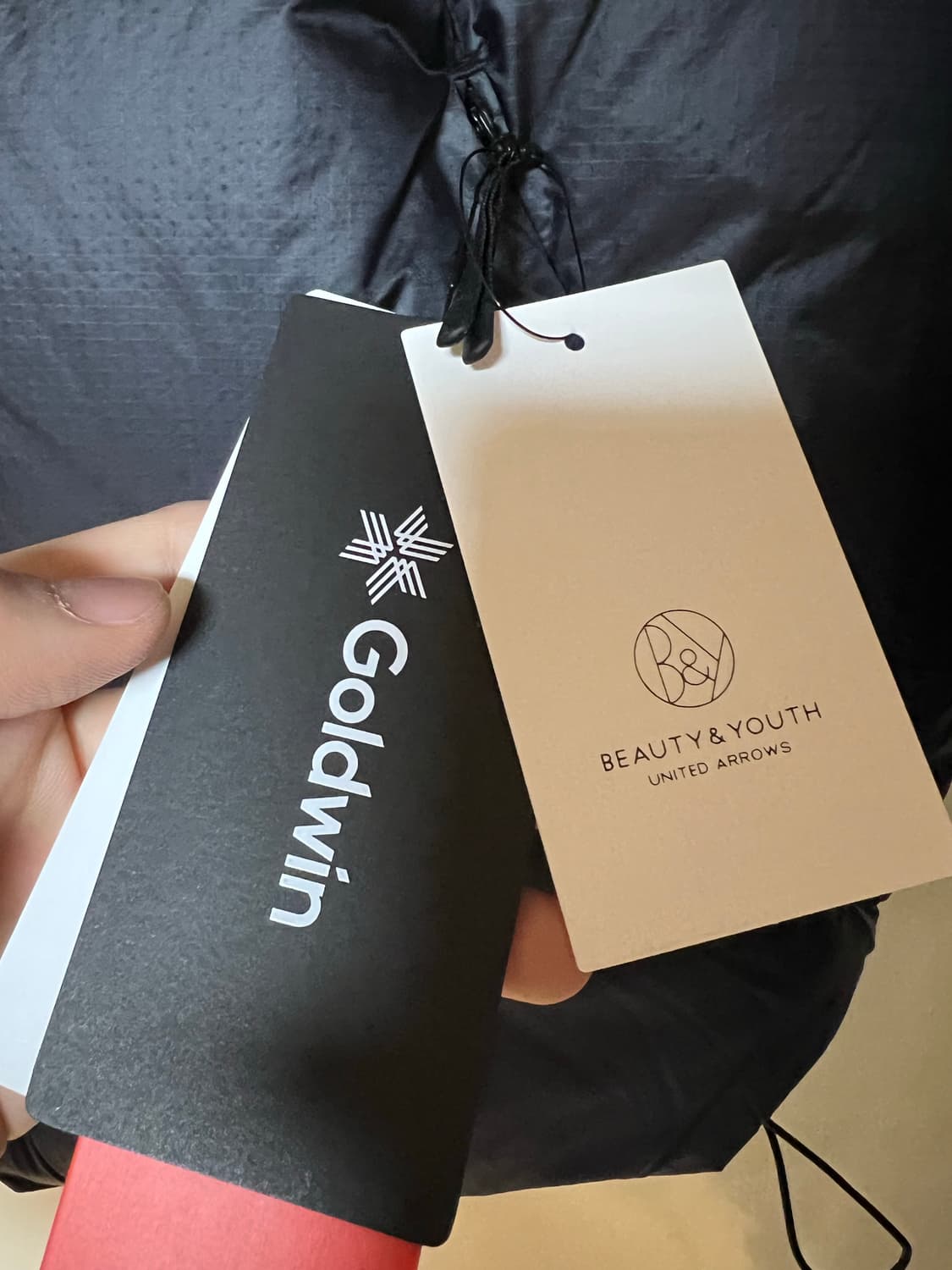 골드윈 뷰티앤유스 리버서블 다운 블랙 4 새제품 상품이미지3