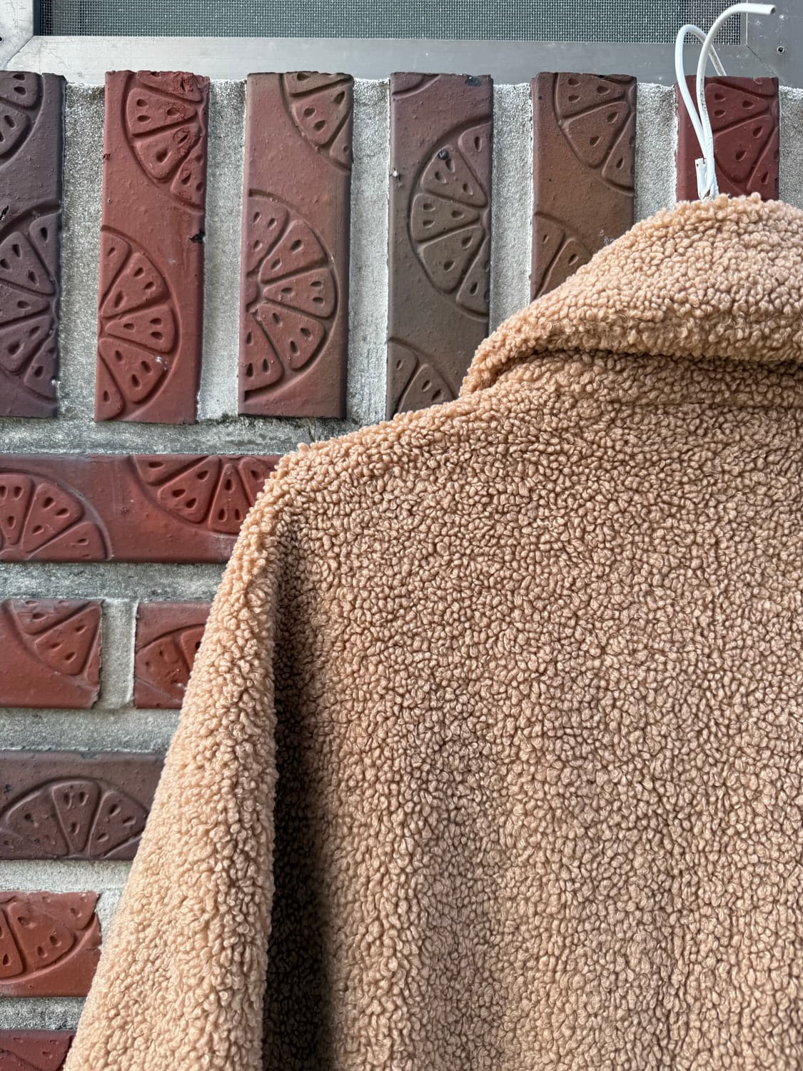 UGG 테디 롱 코트 (카멜 컬러) 상품이미지6