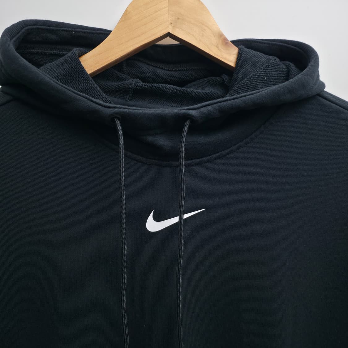 [XS] 나이키 블랙 후드 롱 원피스 상품이미지4