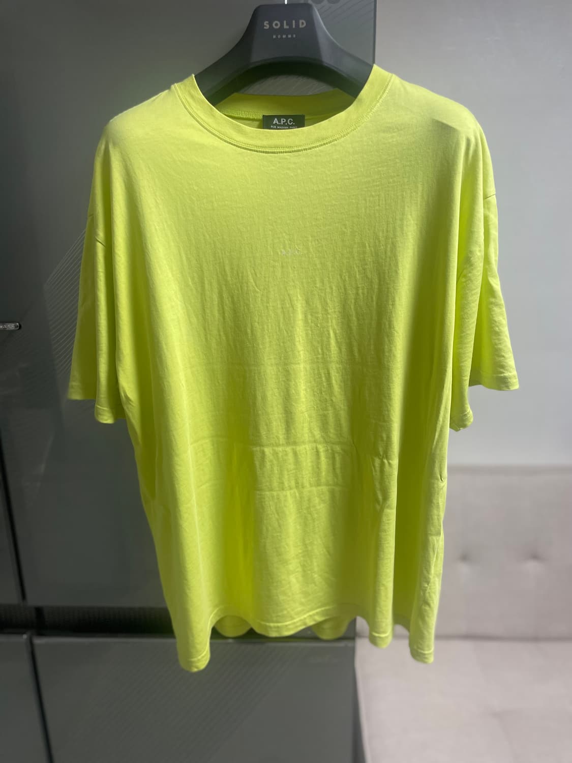 A.P.C. 라임 티셔츠 XL 상품이미지2