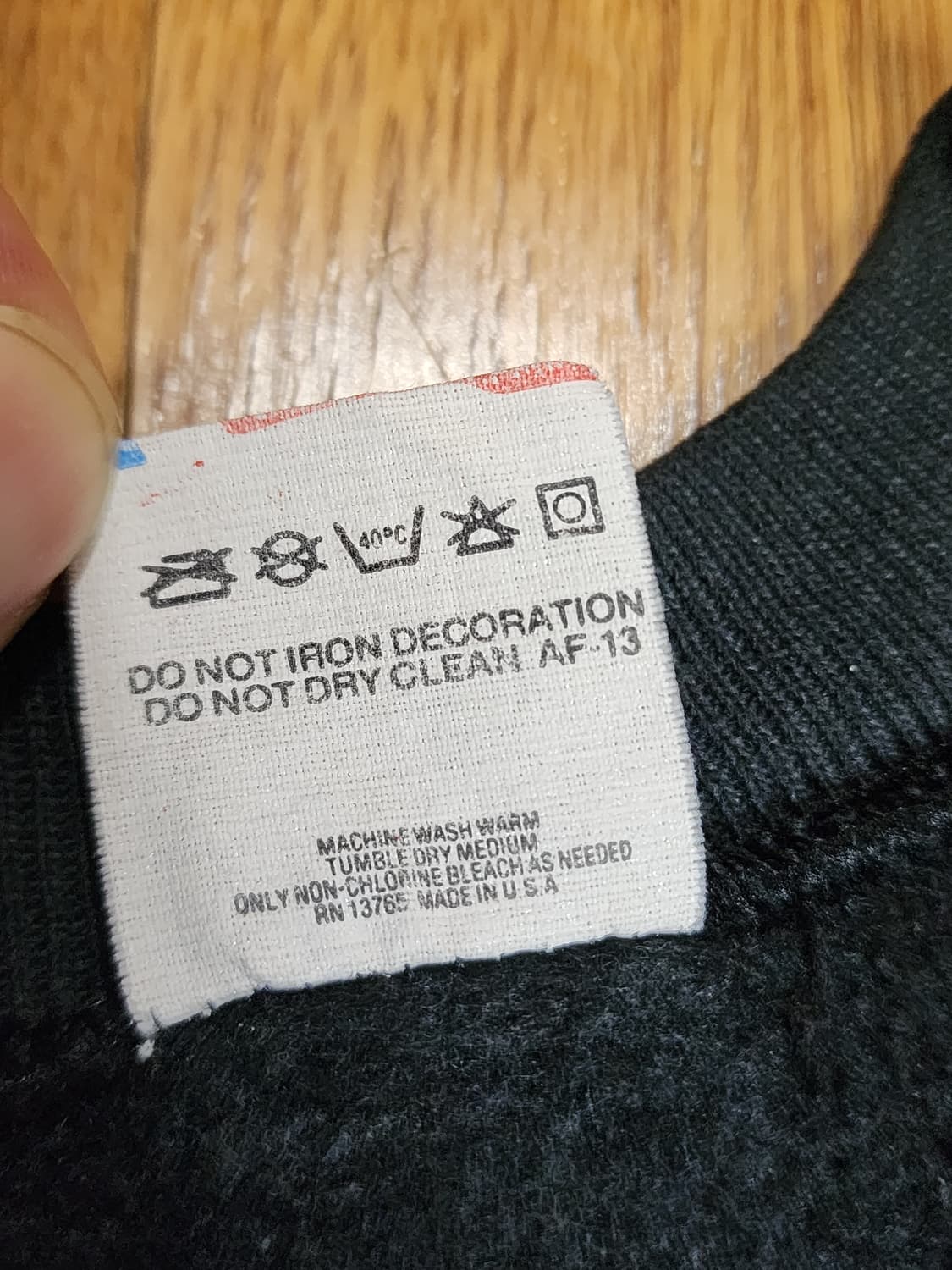 90s USA 프룻오브더룸 빈티지스웻 상품이미지5