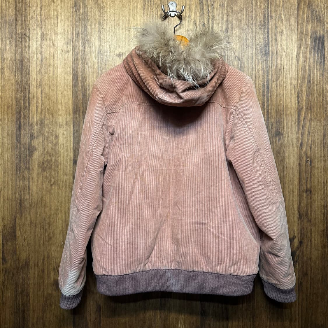 corduroy fur hoodie jacket 상품이미지5
