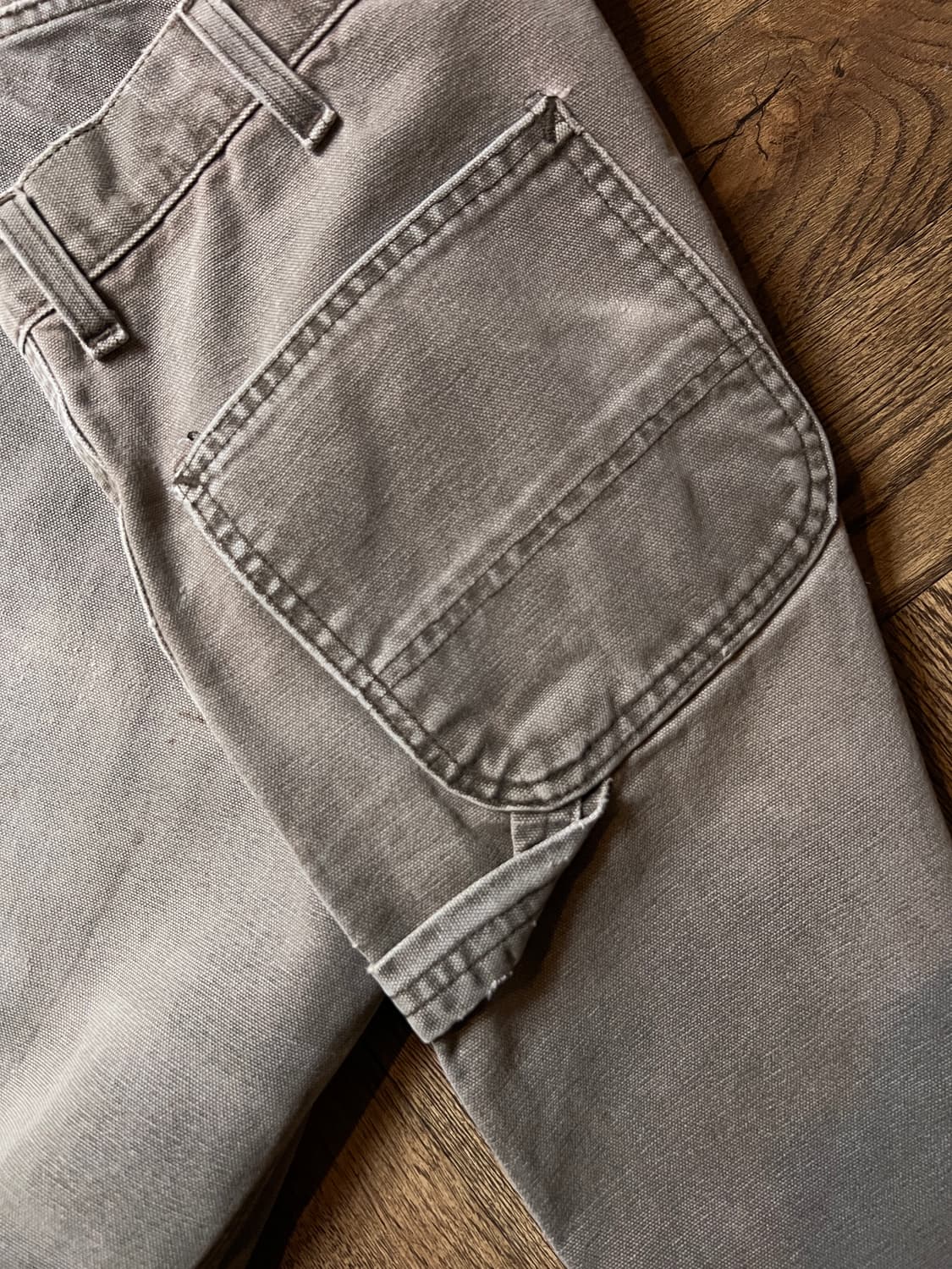 [36]칼하트 Made in USA 체스트넛 싱글니 카펜터 워크 팬츠 상품이미지6