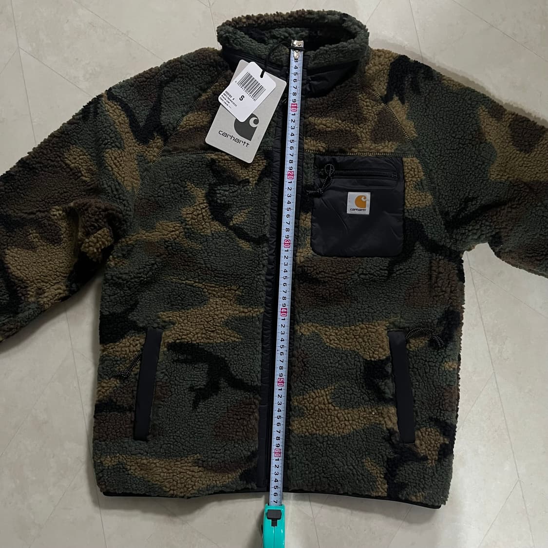 [새상품]칼하트WIP 프렌티스 라이더 후리스 자켓 카모 상품이미지4