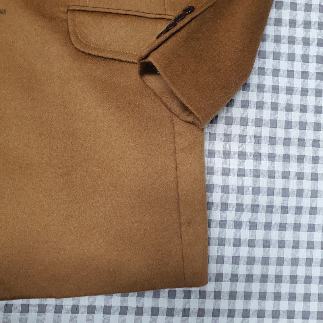 커스텀멜로우 울 캐시미어 코트 남자95 상품이미지4