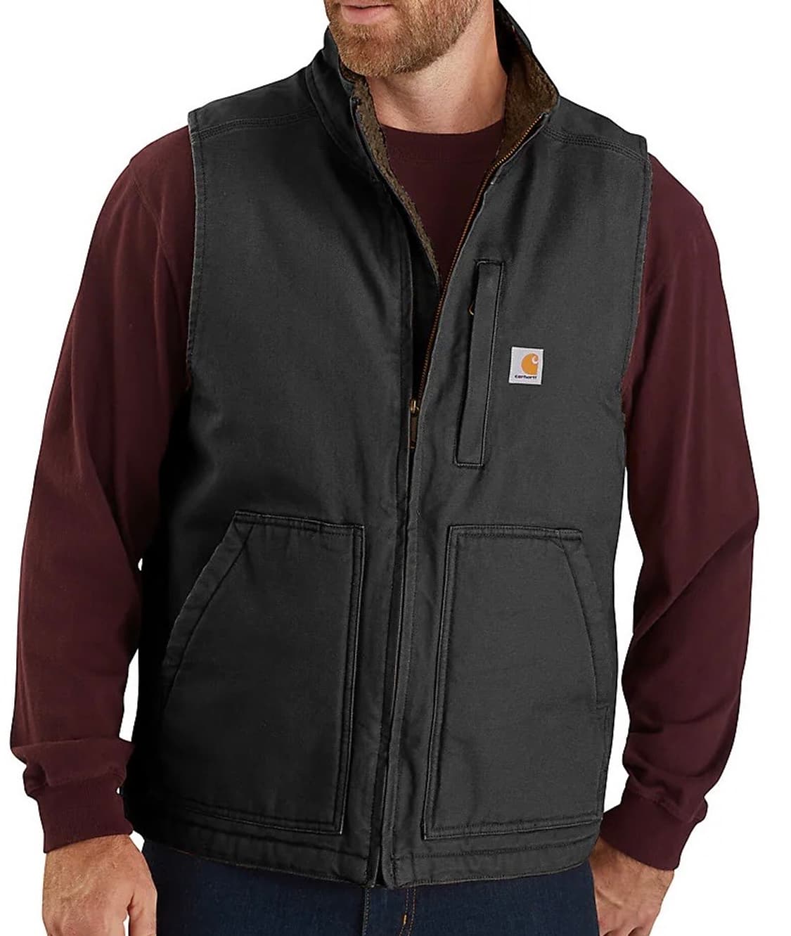 칼하트 쉐르파 양털 조끼 라지 상품이미지1