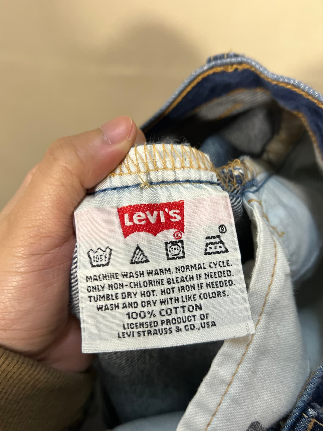 리바이스 501 USA 스트레이트 처분  상품이미지4