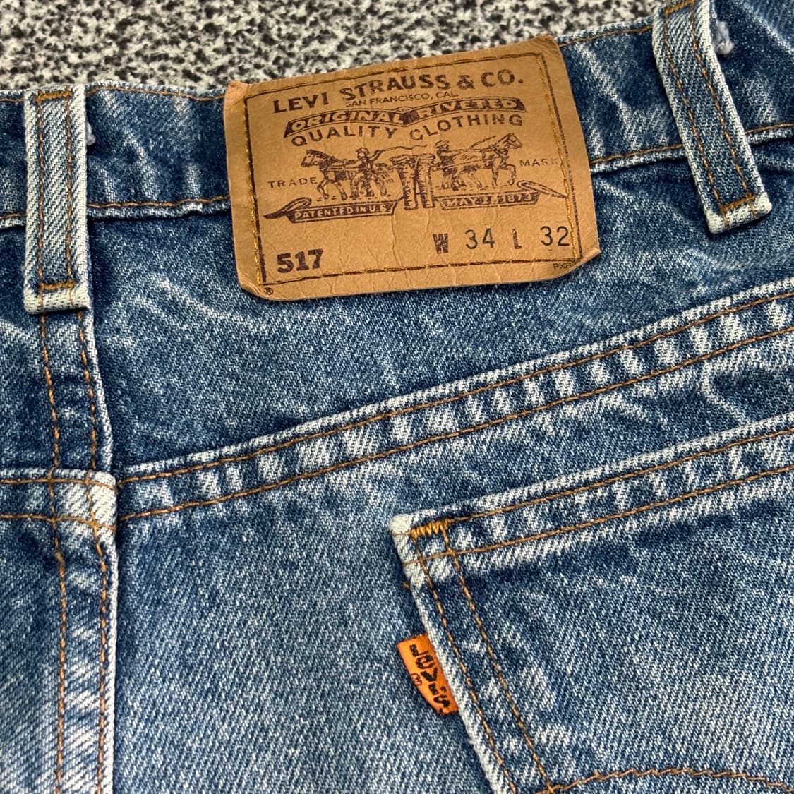 90s 빈티지 리바이스 517 허리43cm 상품이미지4