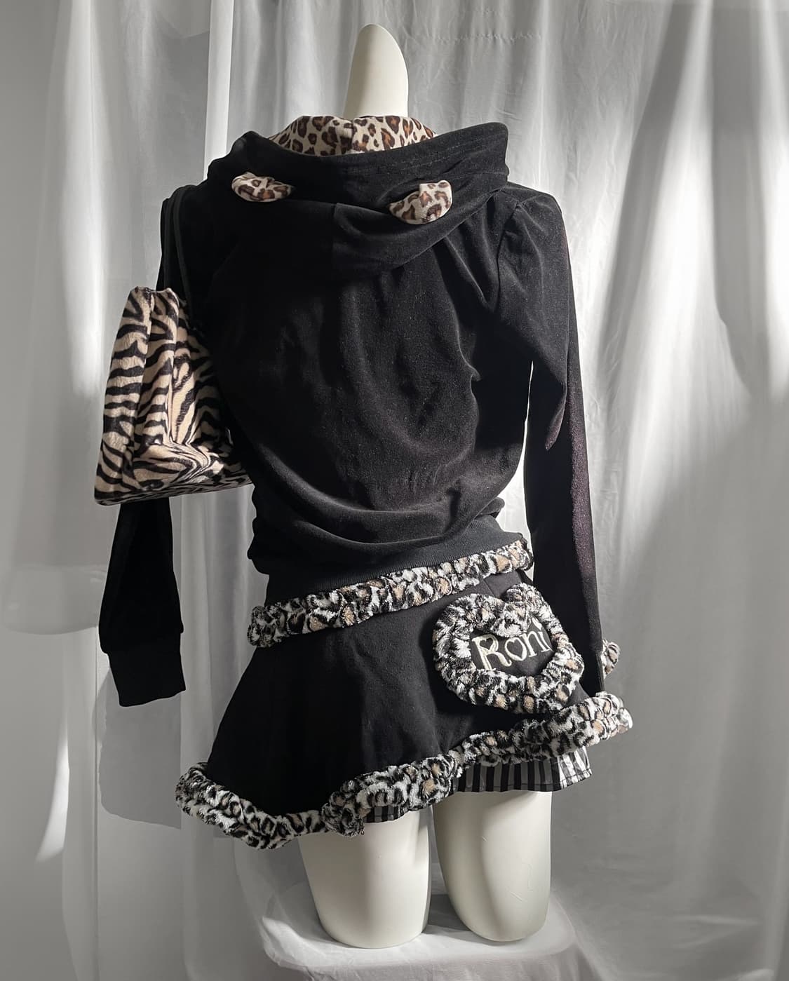 애니멀 플리스 집업 상품이미지2