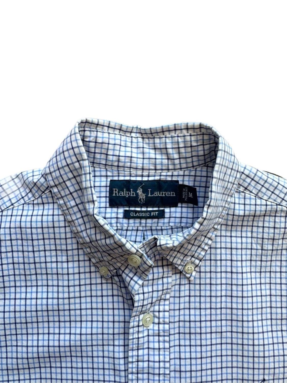 폴로 랄프로렌 버튼다운 반팔 체크셔츠 상품이미지4