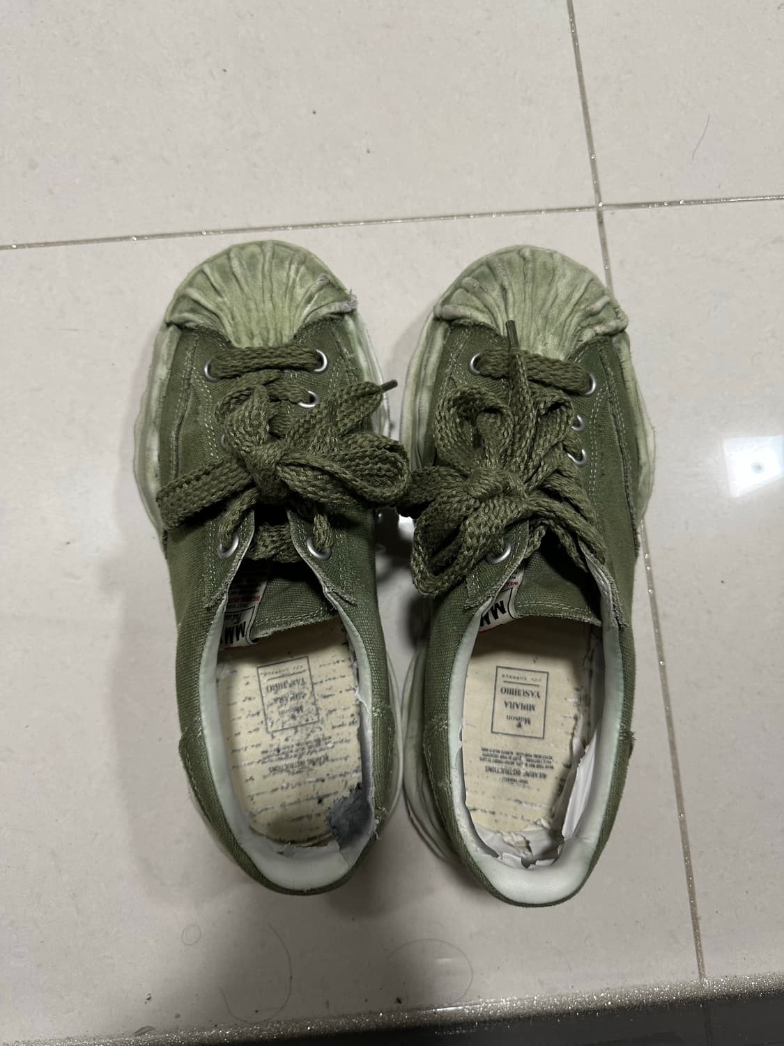 메종 미하라 야스히로 블레이키 카키 상품이미지6