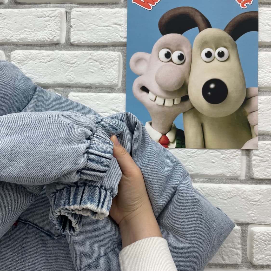 리바이스 데님 패딩 점퍼-S 90 상품이미지5