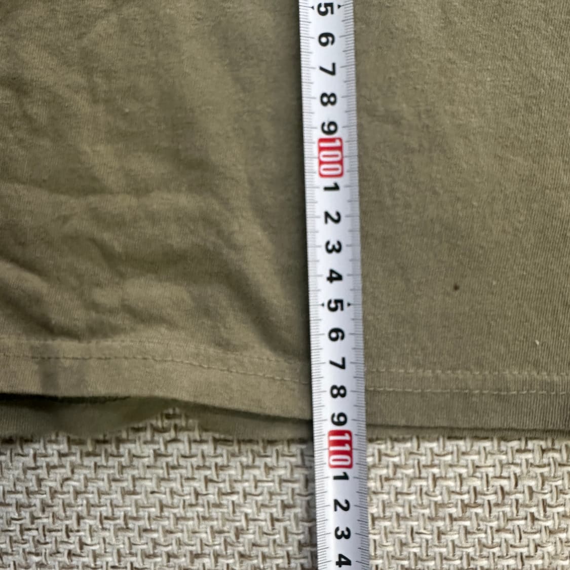 실측확인 빈티지 카키 원피스 0414D 상품이미지5