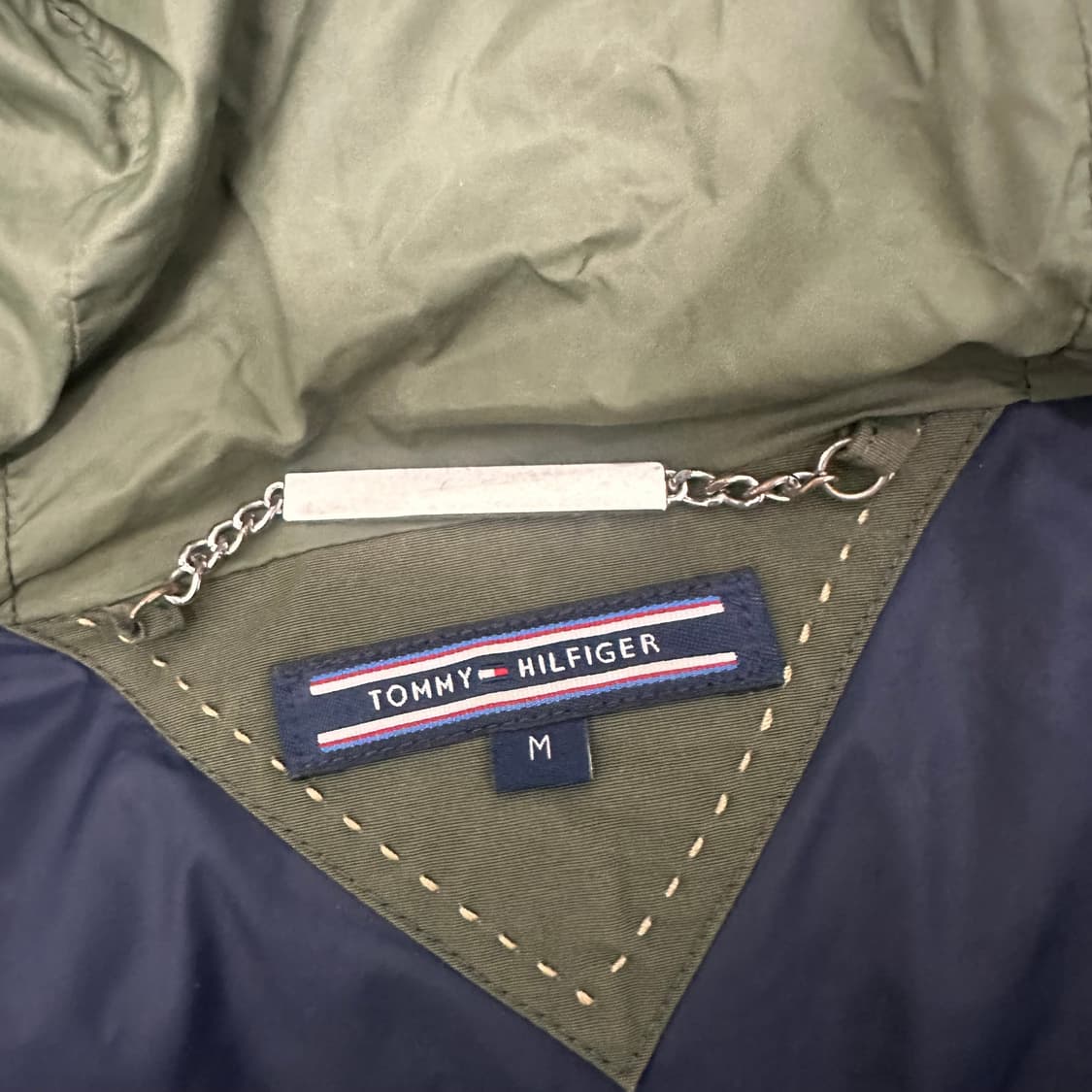 타미힐피거 여성 구스다운 야상 점퍼 패딩 카키 M 상품이미지8