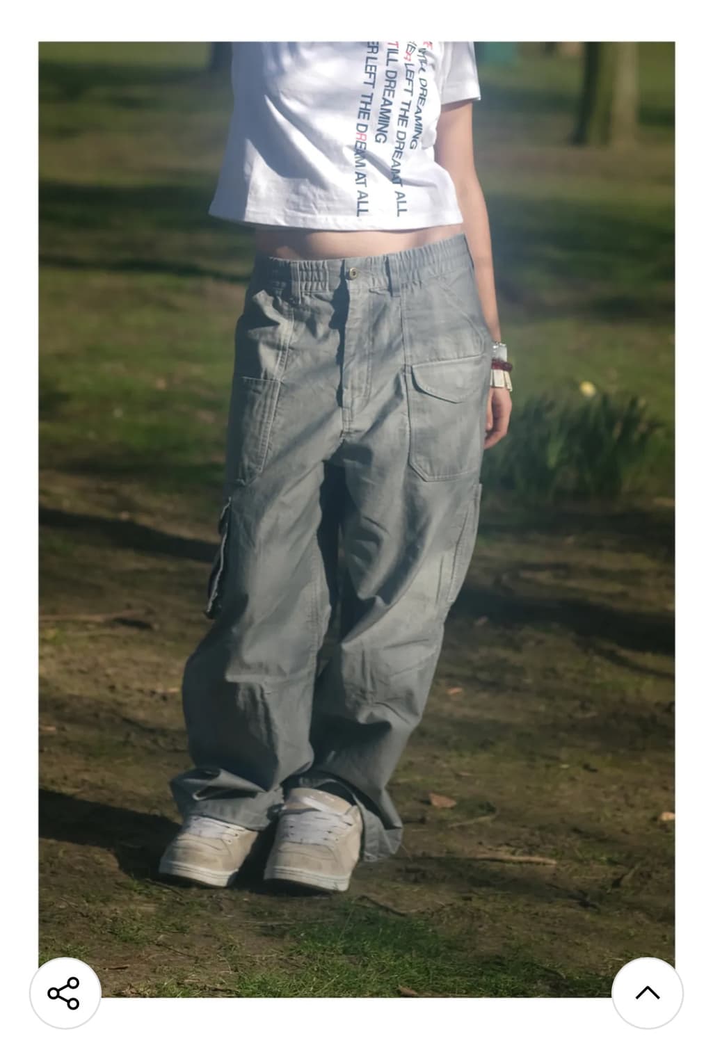 이알티알 traveler cargo pants grey M 상품이미지1
