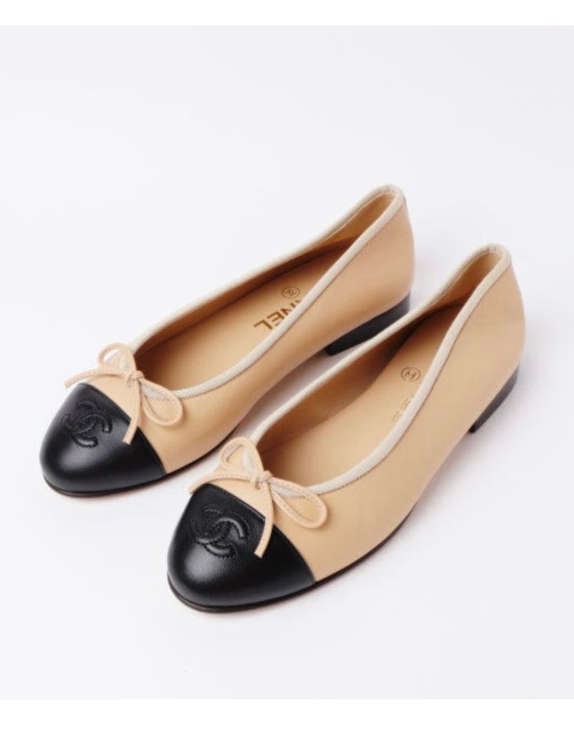 샤넬 투톤플랫 36.5 상품이미지1