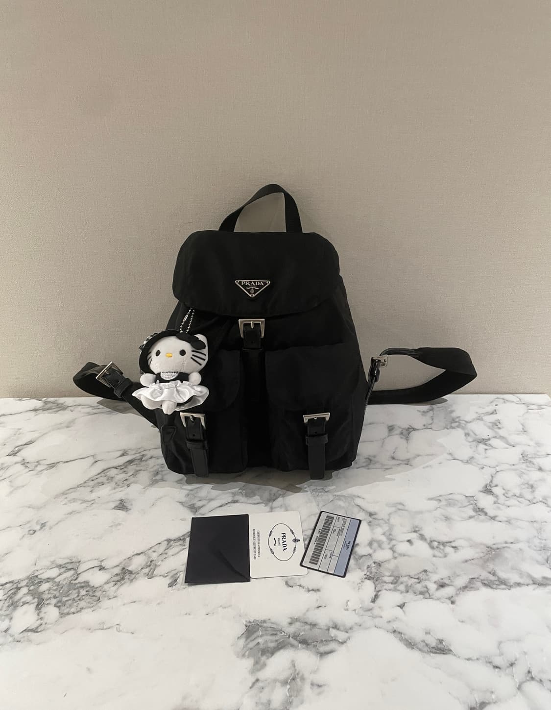 정품 프라다 백팩 스몰 상품이미지1