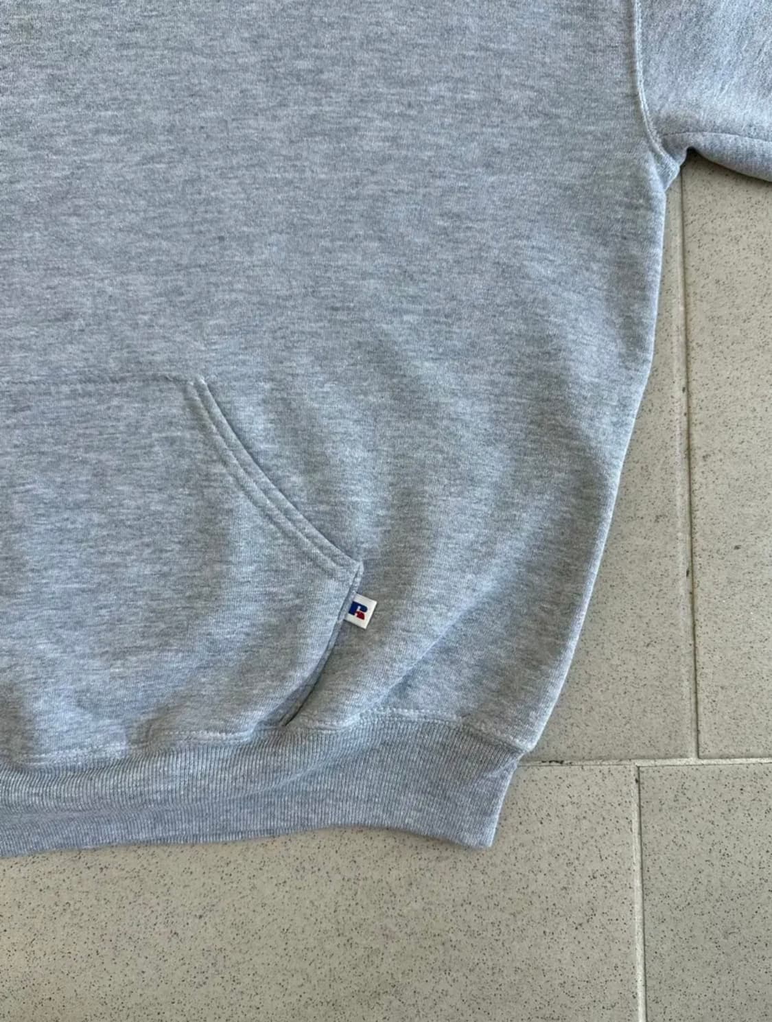 90s 빈티지 러셀 후드 그레이 XXL 상품이미지3