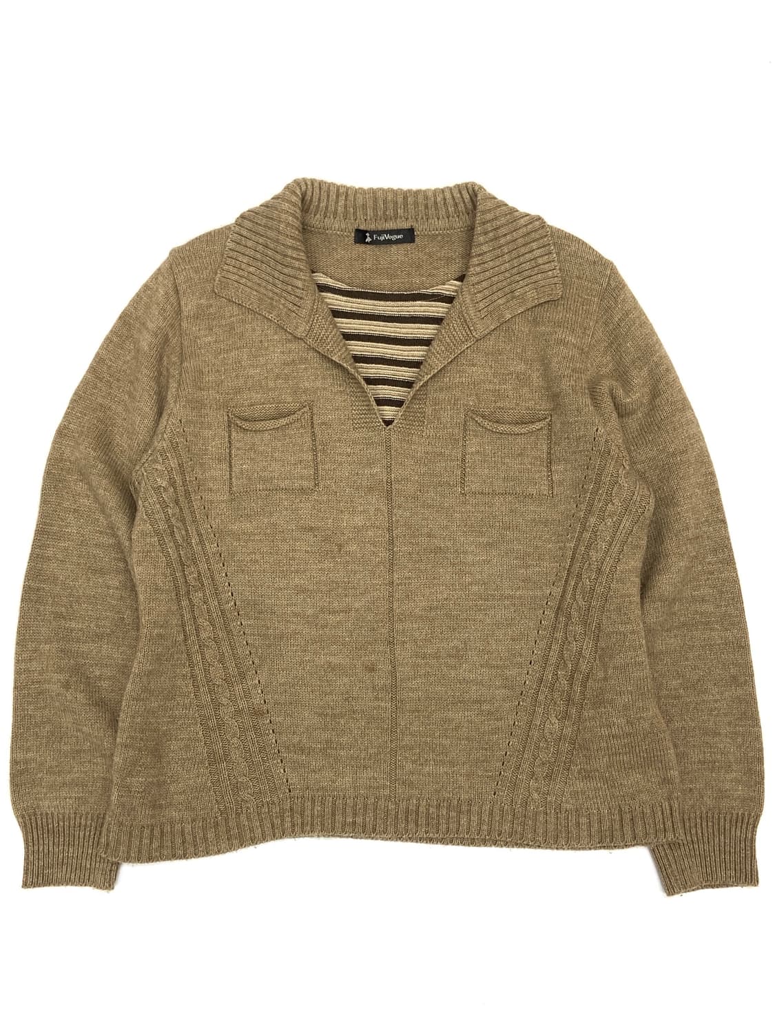 JPN cutE Layered knit 상품이미지4