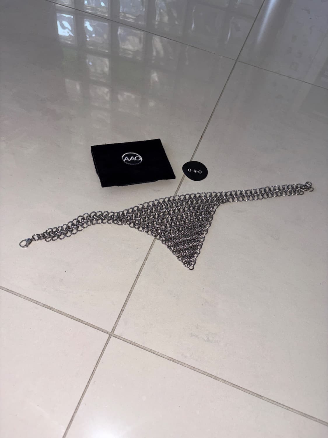 triangle chain charm 상품이미지9