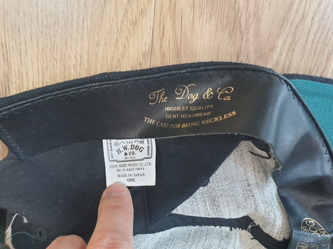 HWDOG&CO 도그앤코 베이스볼 캡 블랙색상 상품이미지4