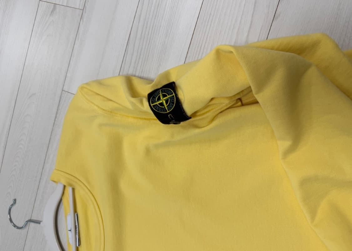 스톤아일랜드 맨투맨 핑크,옐로우 상품이미지2