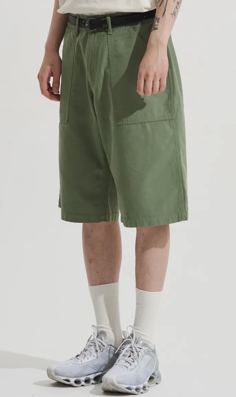 제로 백사틴 퍼티그 쇼츠 반바지 M 상품이미지1