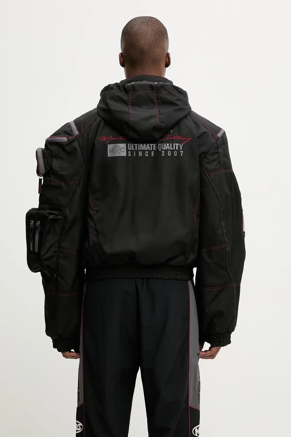 [S] 마틴로즈 25FW 범백 자켓 블랙 상품이미지2