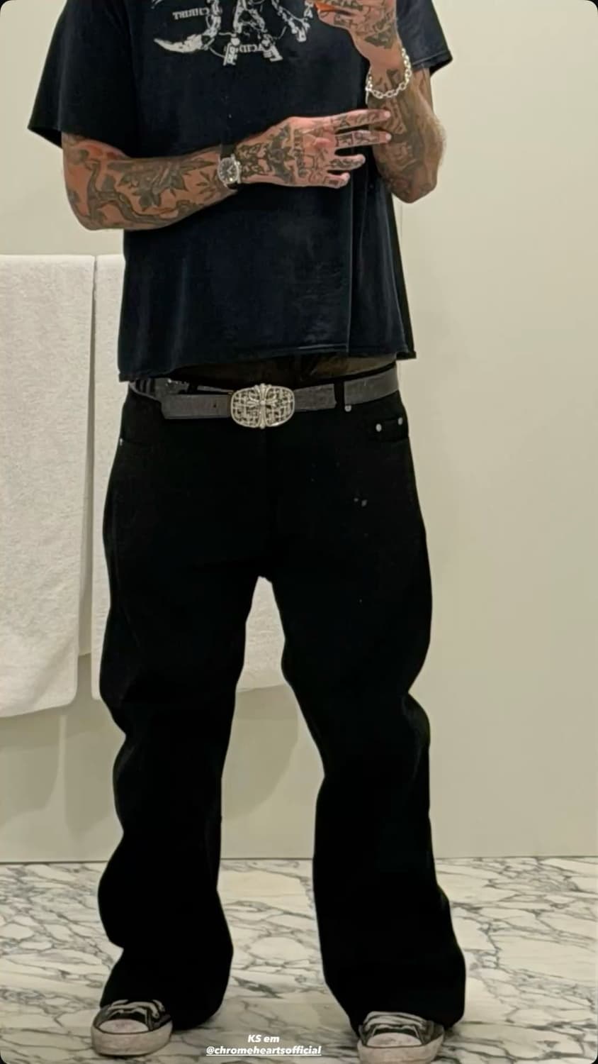 90's USA Made 빈티지 리바이스 517 블랙 오렌지탭 517 상품이미지5