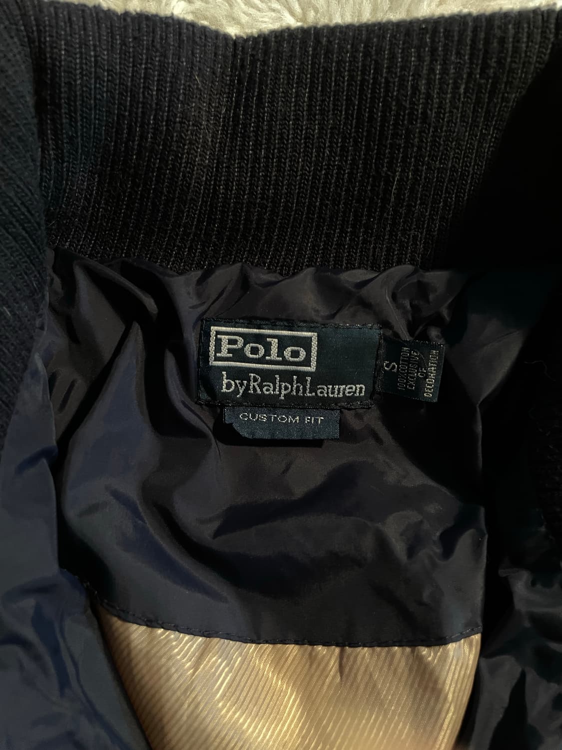 폴로 랄프 로렌 빅포니 성조기 USA 패딩 네이비 상품이미지3