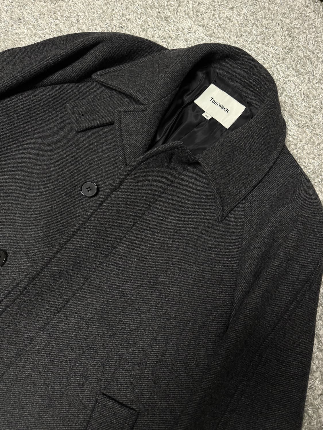 토니웩 Brushed Wool Mac Over Coat 맥코트 상품이미지2
