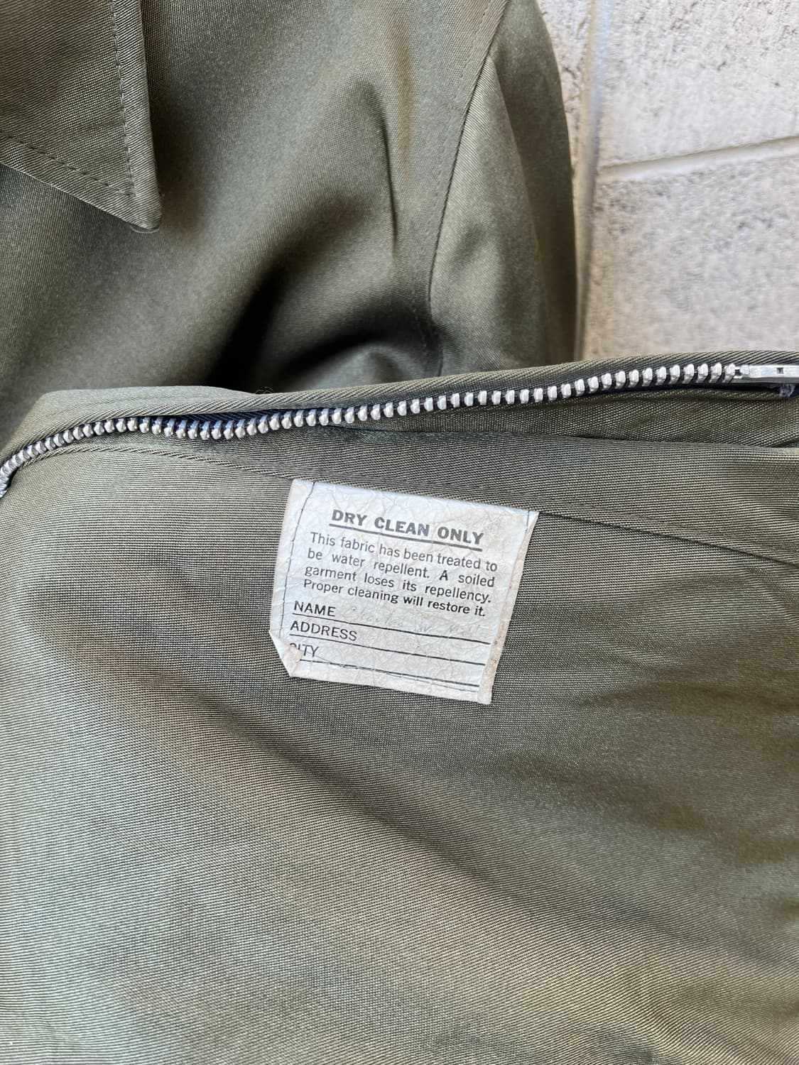 1970s GOLDEN FLEECE INDUSTRIAL 밀리터리 워크자켓 상품이미지7