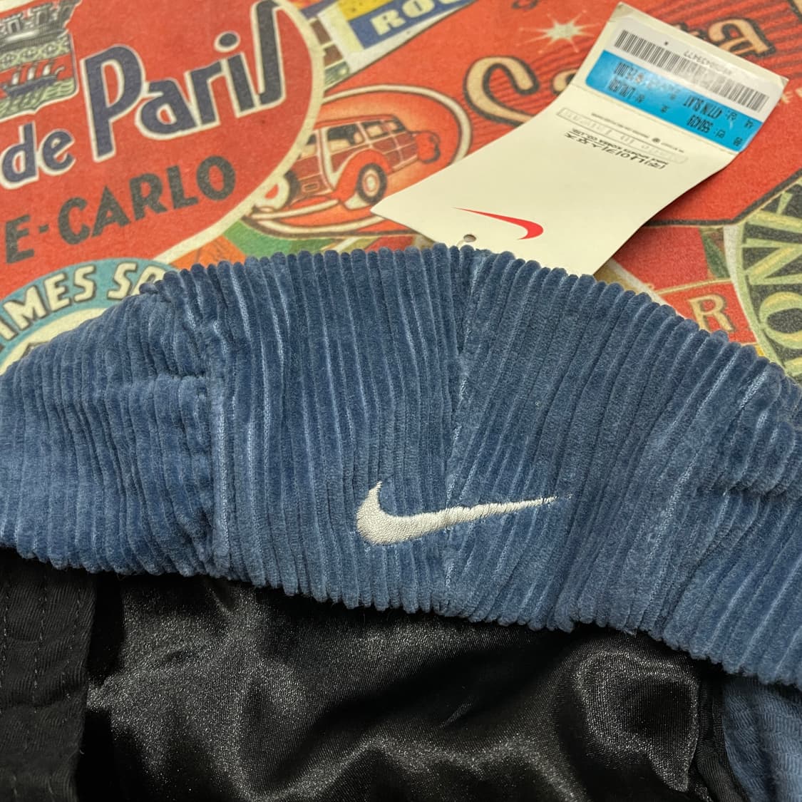 90s 새재품 지코 나이키 뉴스보이 헌팅캡 올드스쿨 베레모 코듀로이 os 상품이미지6