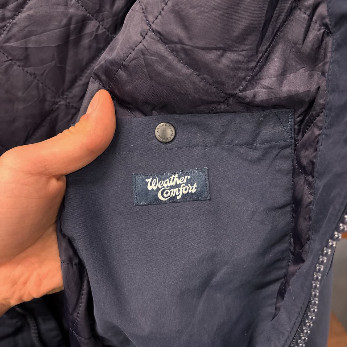 바버 웨더 컴포트라인 할렉 멀티포켓 나일론 후드파카 N967 상품이미지7