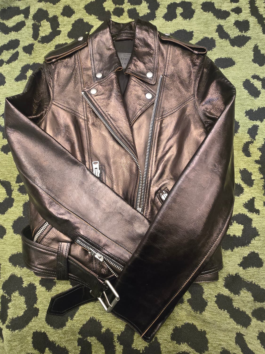 올세인츠(AllSaints) 릭비(Rigby) 페이톤 양가죽 레더재킷 상품이미지2