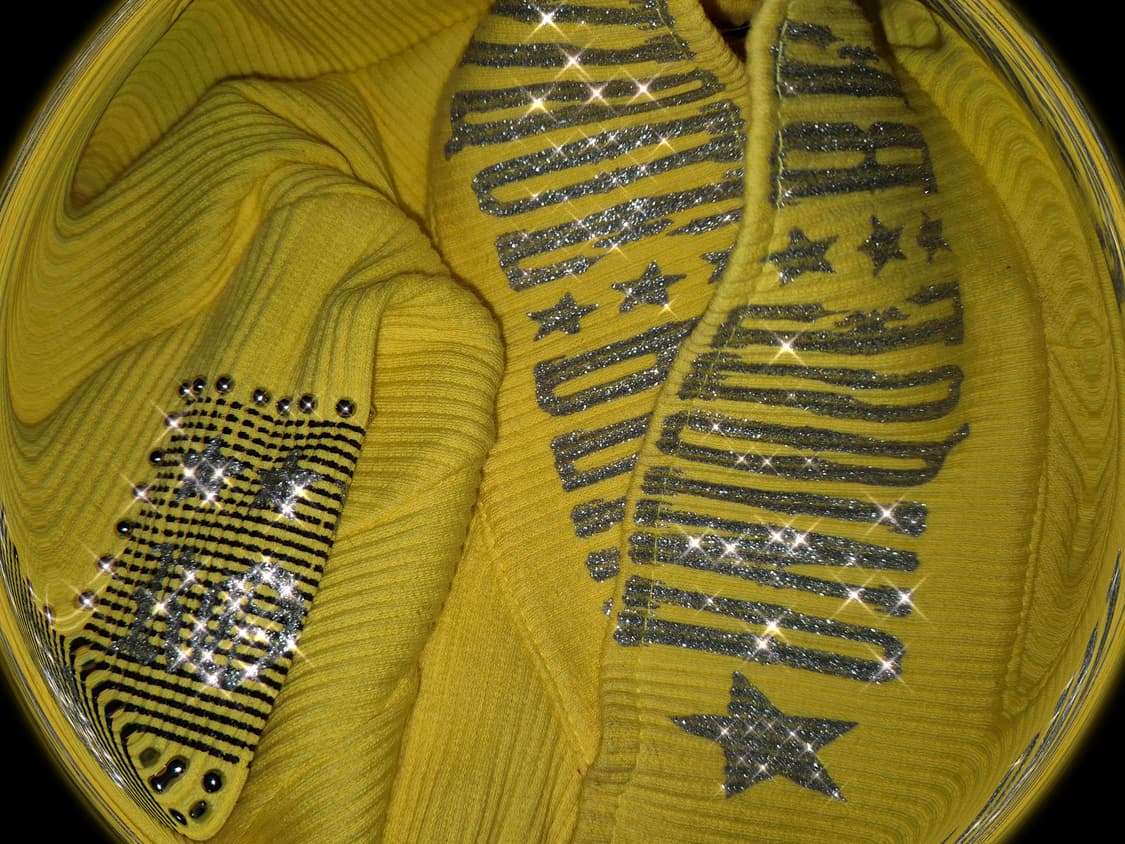 Vintage y2k patch lettering zip-up 상품이미지3