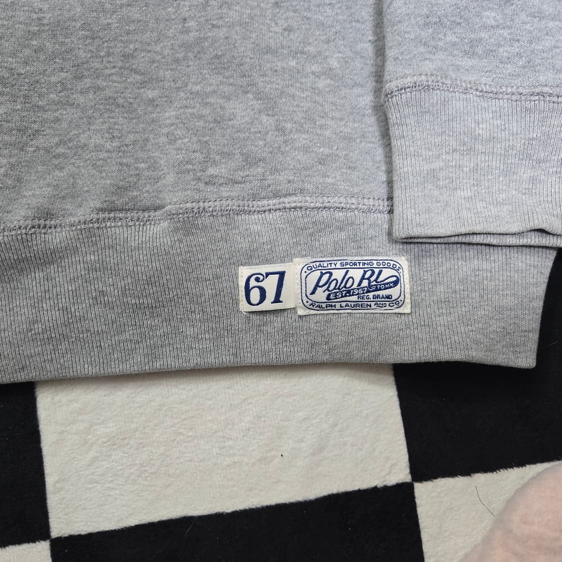 XL 폴로랄프로렌 스펠아웃 스웻셔츠 맨투맨 그레이 상품이미지4