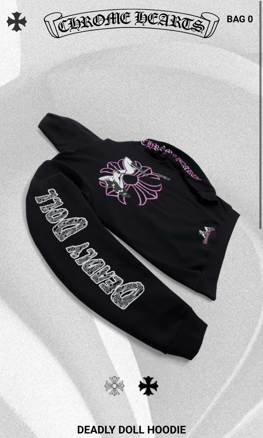 크롬하츠 데들리 돌 후디 2026 상품이미지1