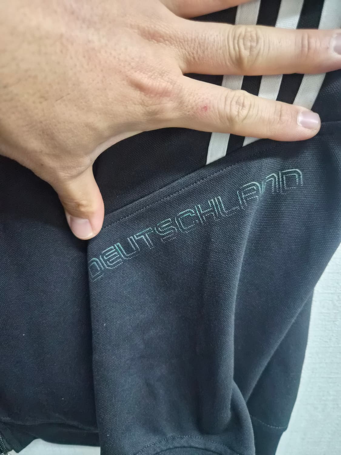 2XL/105) 아디다스 09/10 독일 대표팀 트랙탑 져지 팝니다 상품이미지4