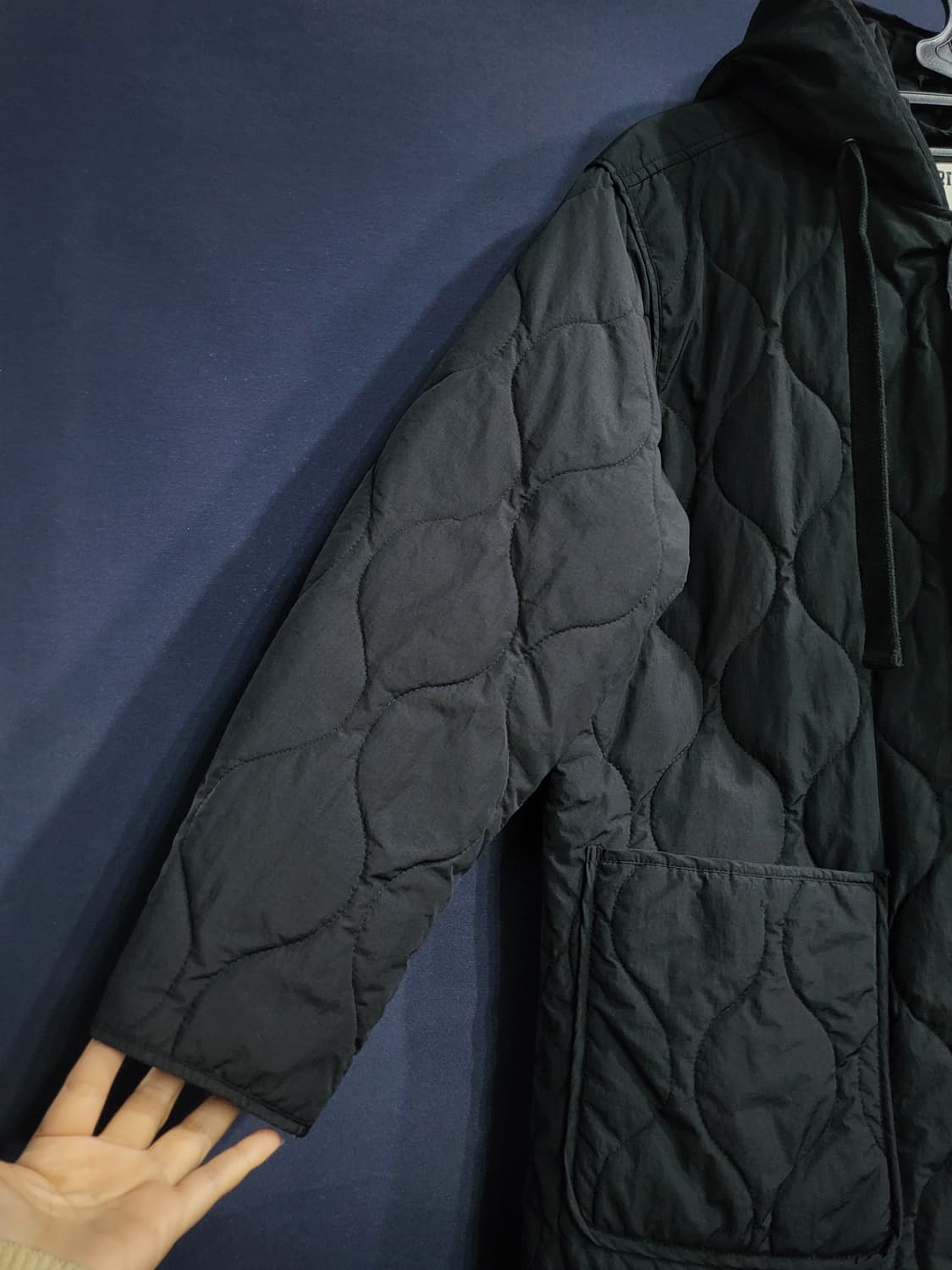 지프 스프릿 퀼팅 후드자켓 상품이미지3