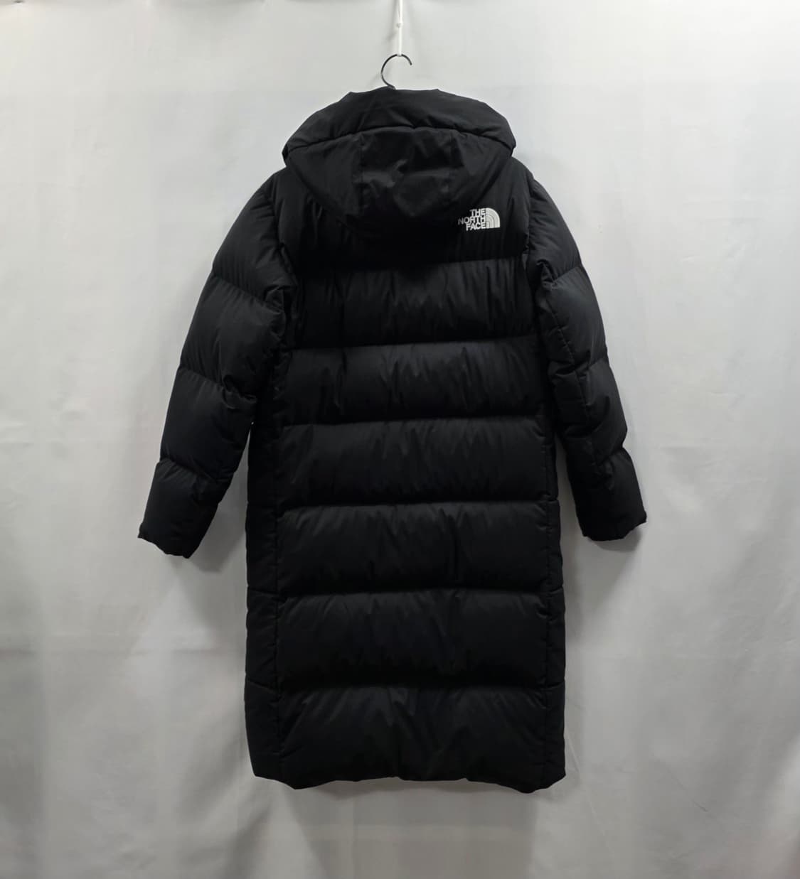 0734 [노스페이스] 롱패딩 95(M) / 다운80 충전  블랙 공용 상품이미지2