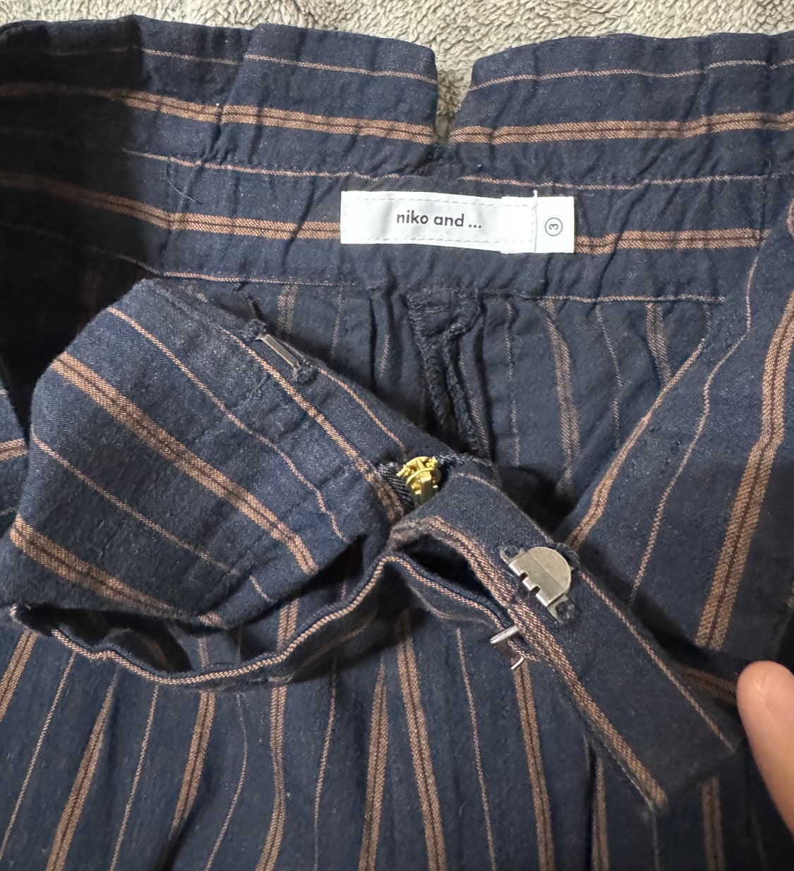 니코앤드 스트라이프 팬츠 상품이미지3