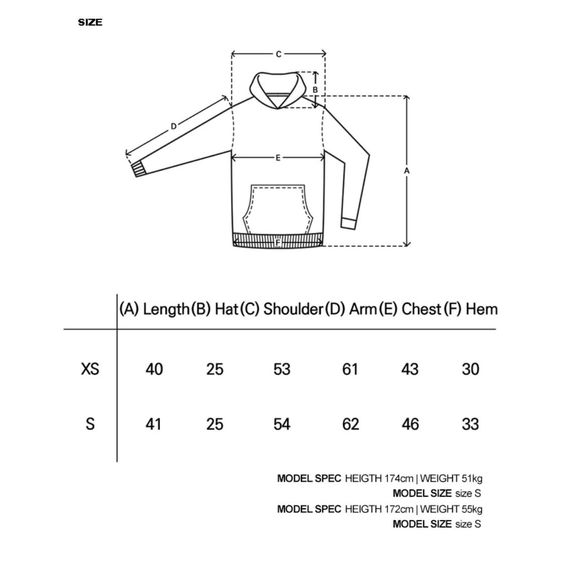 배드블러드 BCAC 엠블렘 헤비웨이트 크롭 후드 네이비 XS 상품이미지4