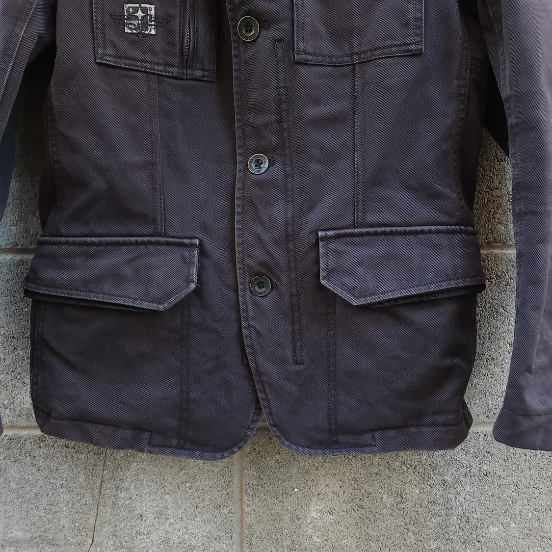 [M] DIESEL VINTAGE 데님 블레이저 남녀 자켓 상품이미지4