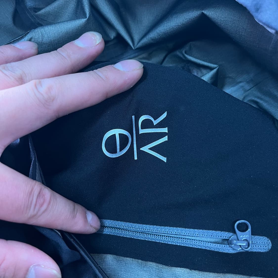 100 아크테릭스 세타 1세대 AR 블랙 바람막이 자켓 상품이미지6