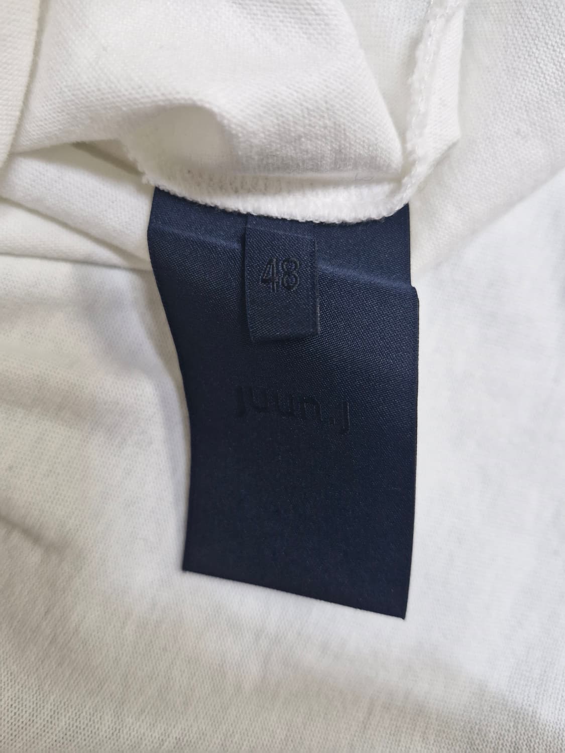 JUUN.J 준지x슈크렛막심 오버핏 반팔티셔츠[48] 상품이미지6