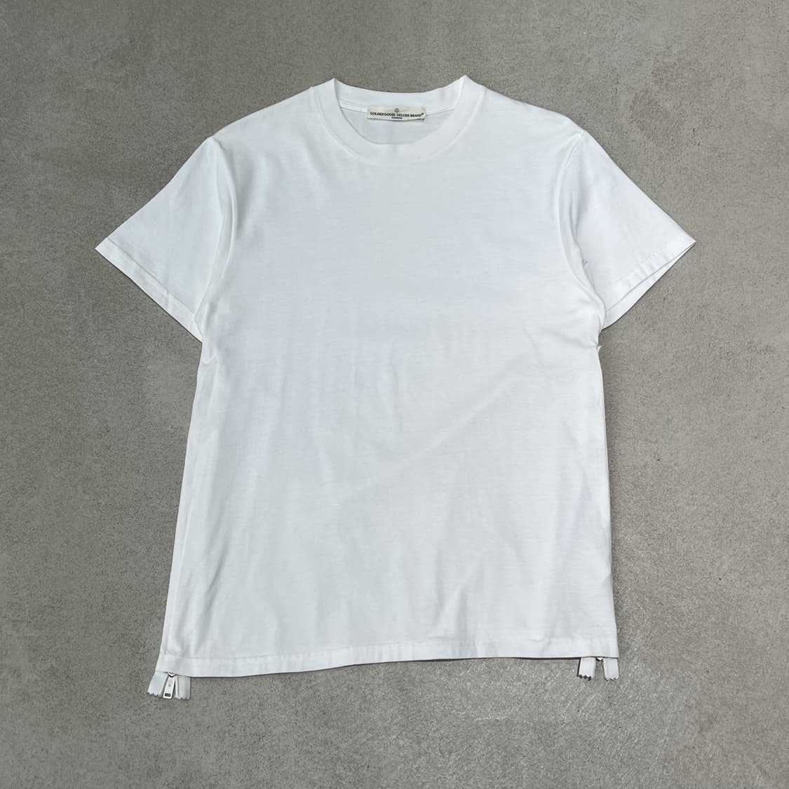 골든구스 사이드지퍼 반팔티+명품감정서 s10370 상품이미지1