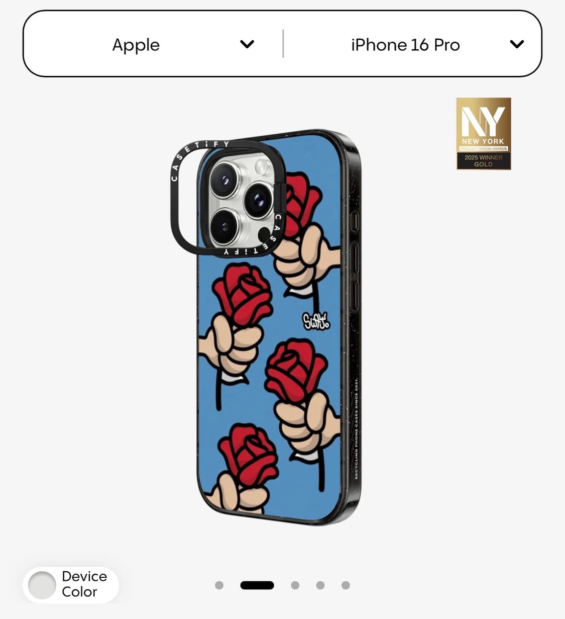 케이스티파이 Sway Jo 콜라보 신상 아이폰16프로(새상품) 상품이미지3