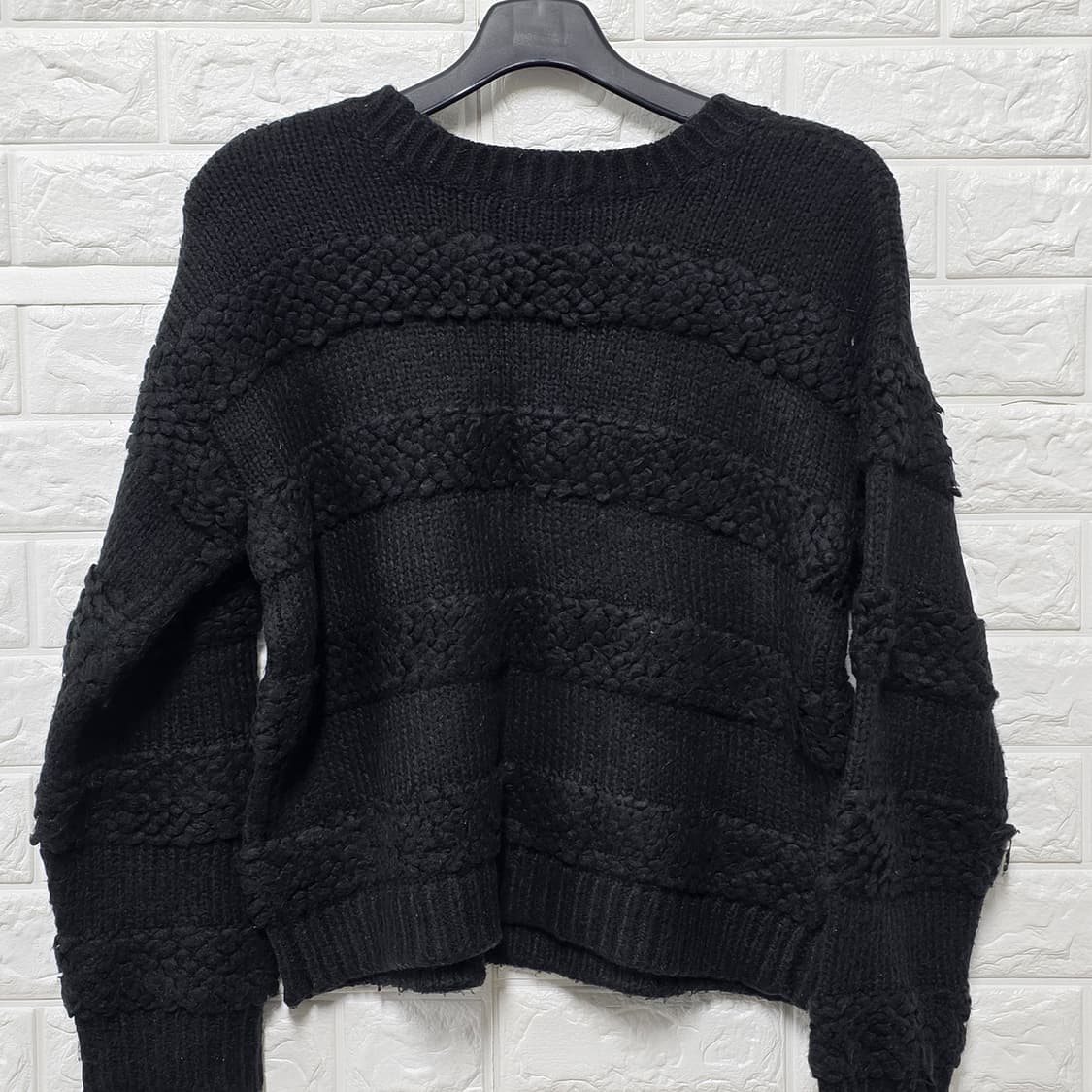 택포) DKNY 블랙 니트 M 상품이미지4